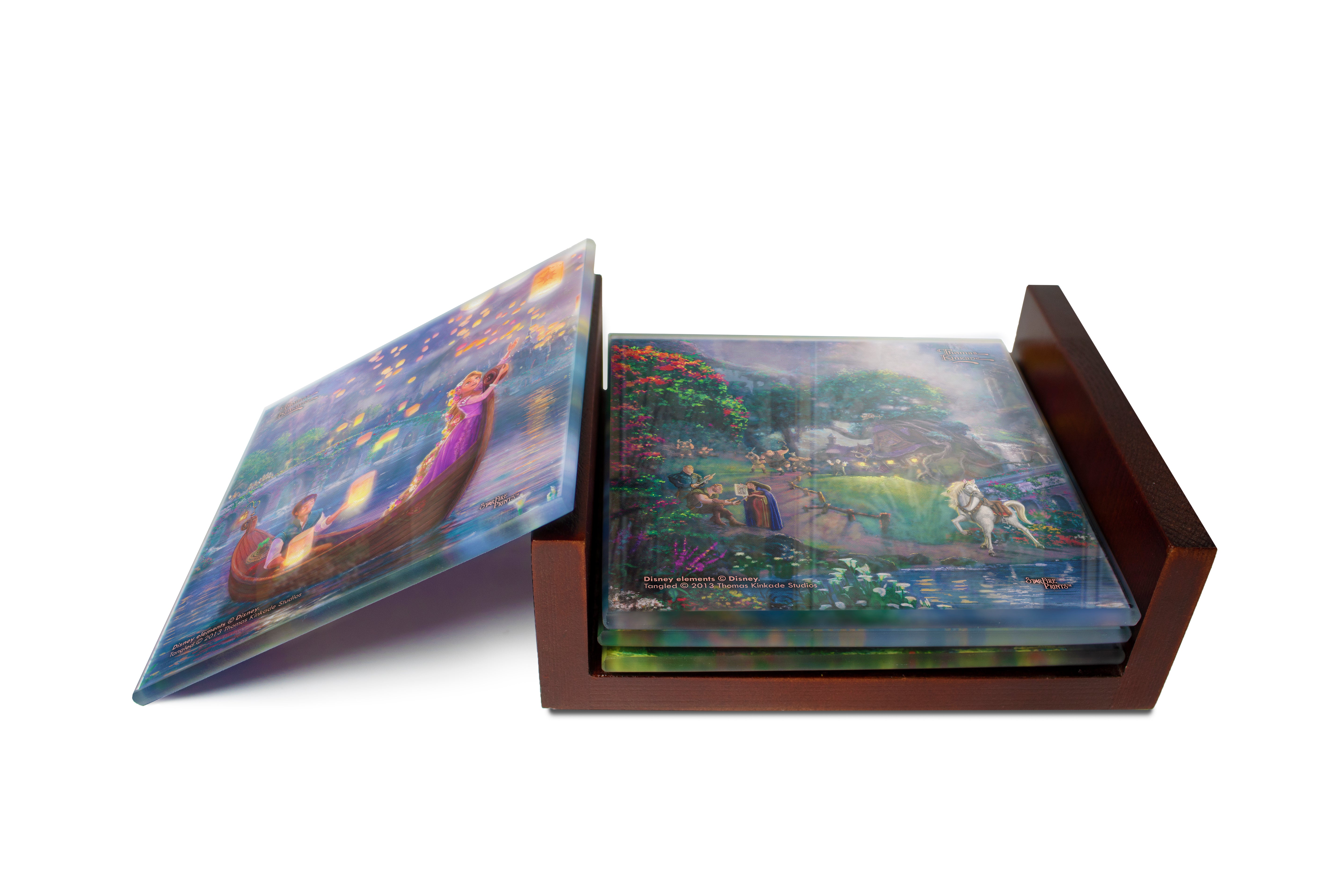 Disney (Tangled) StarFire Prints™ Glass Coaster Set of Four SPCSTR423