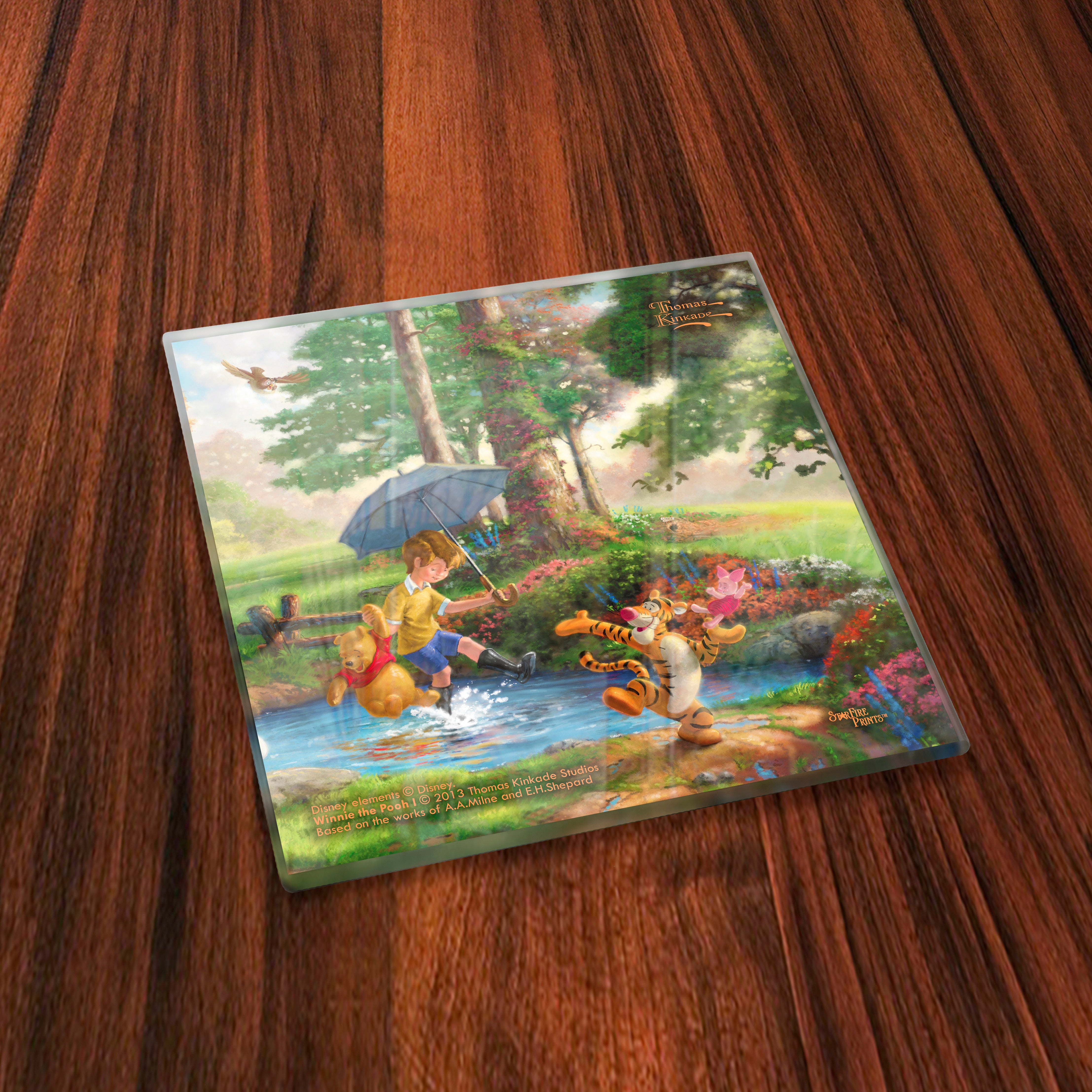 Disney (Winnie the Pooh) StarFire Prints™ Glass Coaster Set of Four SPCSTR466