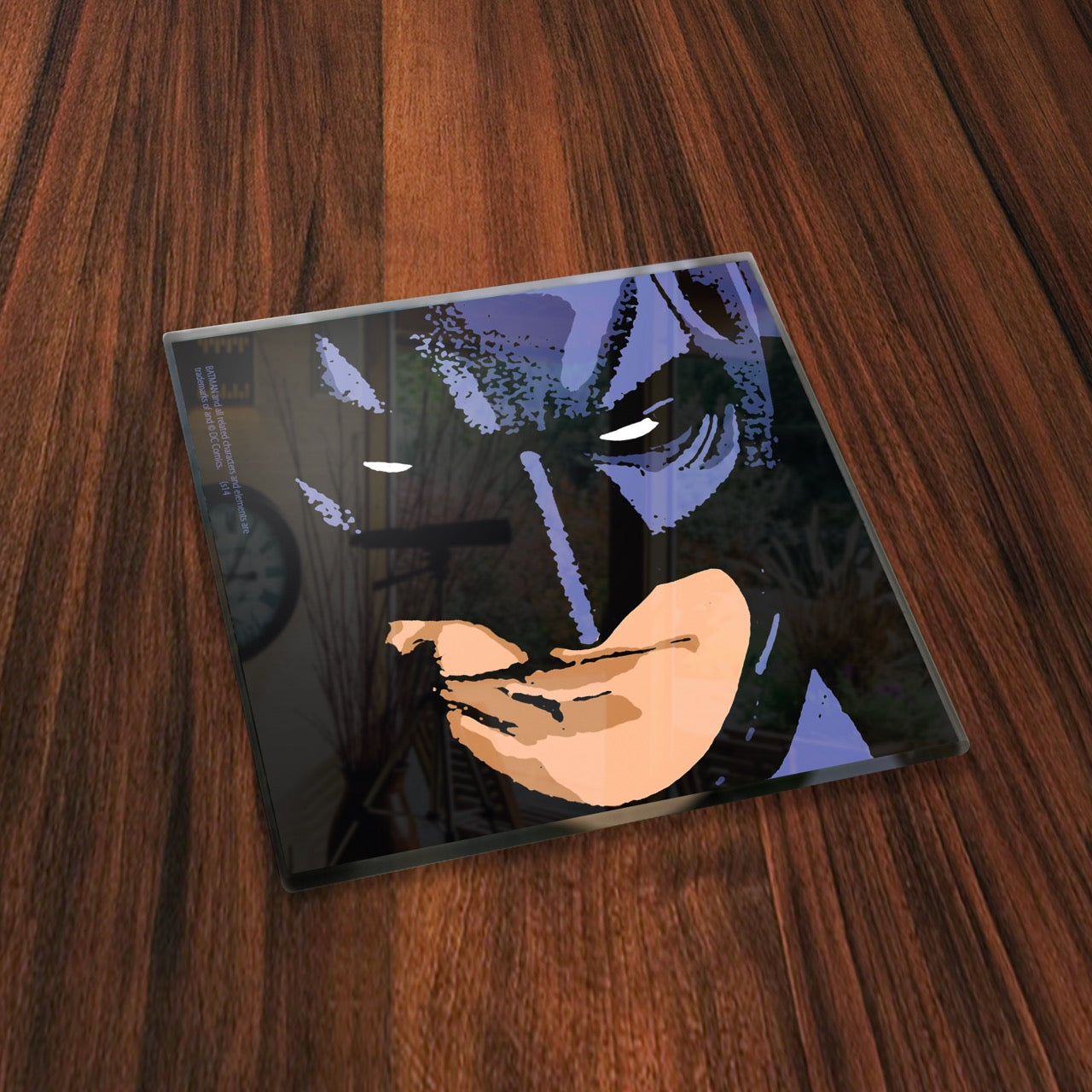 The Dark Knight (Gotham’s Icons) StarFire Prints™ Glass Coaster Set SPCSTR476