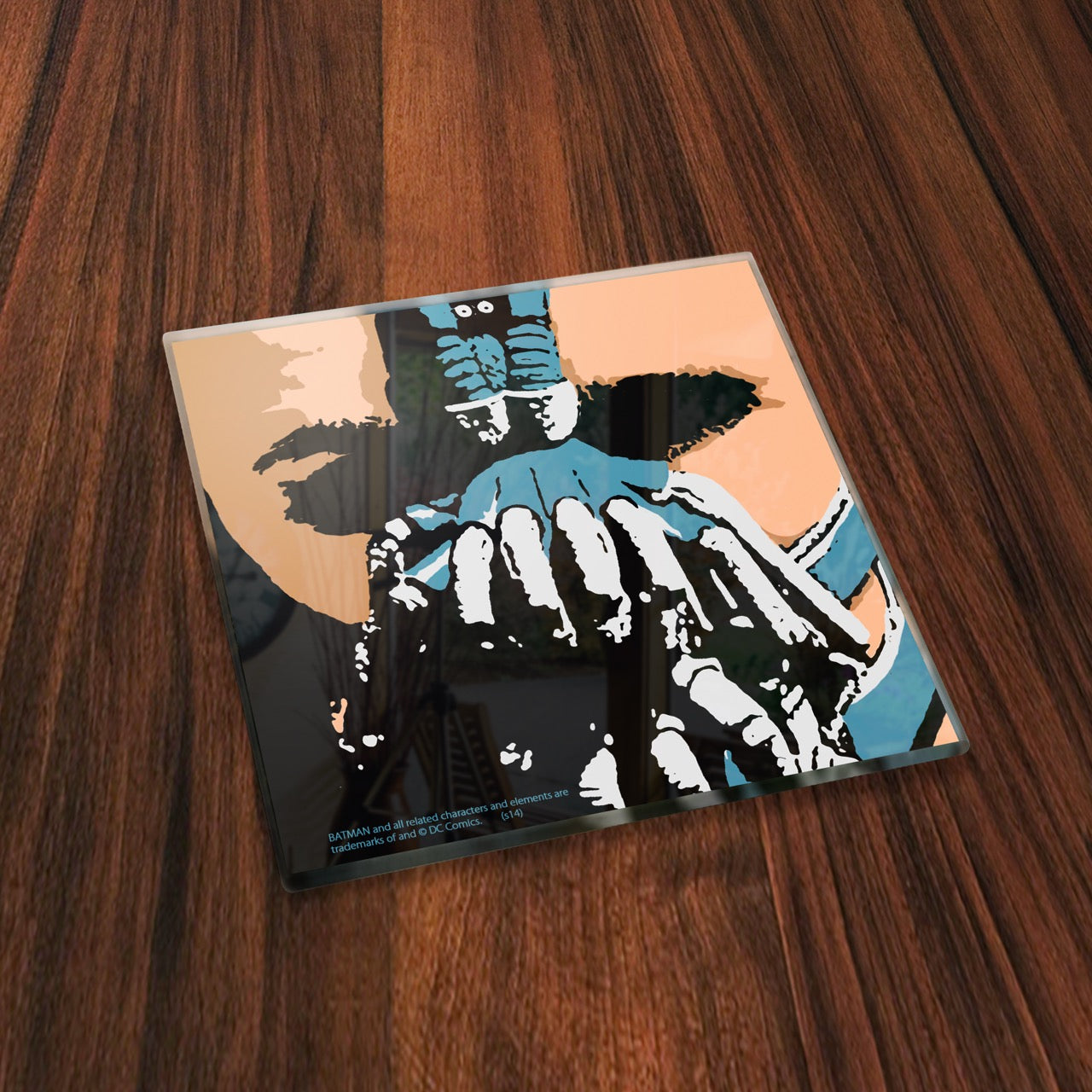 The Dark Knight (Gotham’s Icons) StarFire Prints™ Glass Coaster Set SPCSTR476