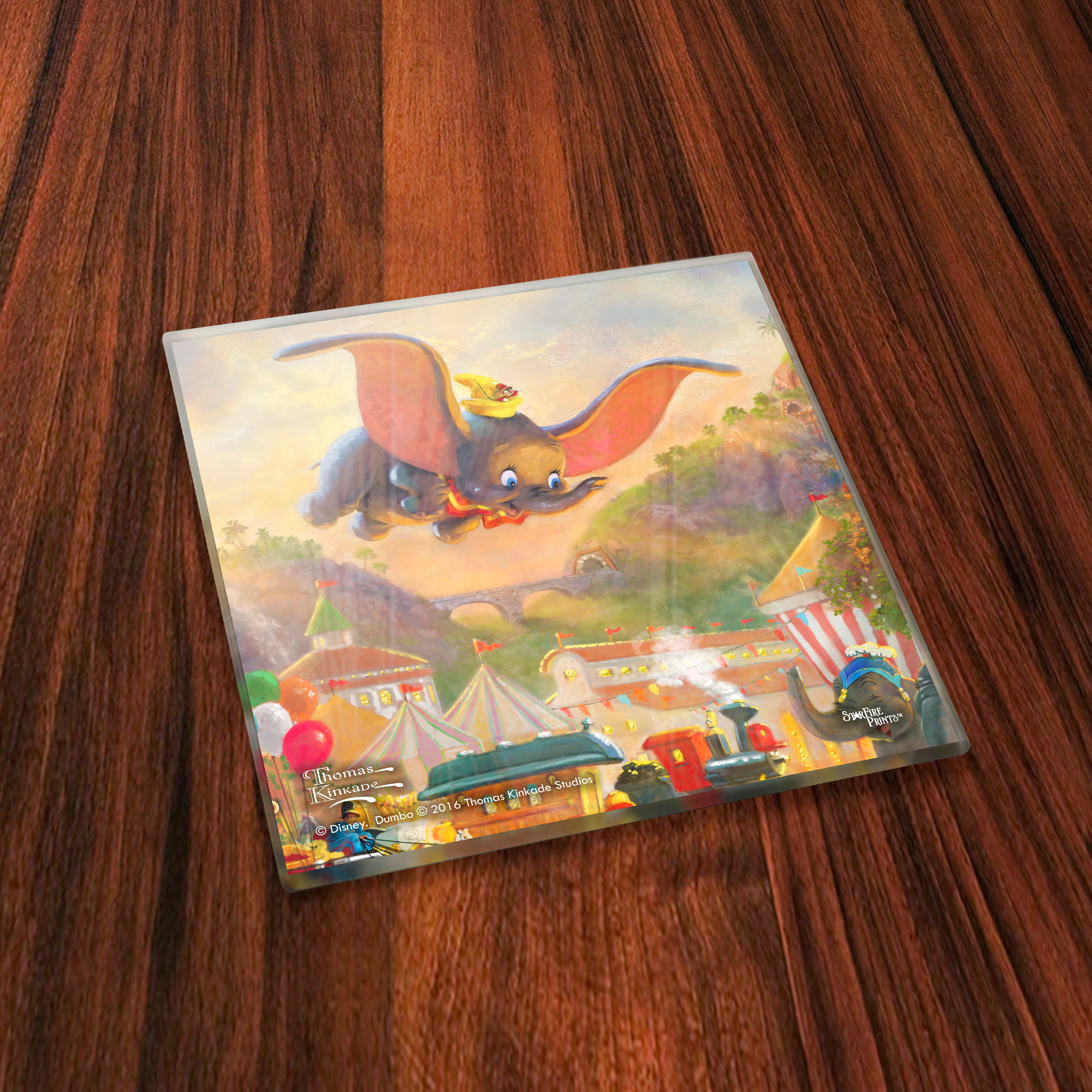 Disney (Dumbo) StarFire Prints™ Glass Coaster Set of Four SPCSTR667
