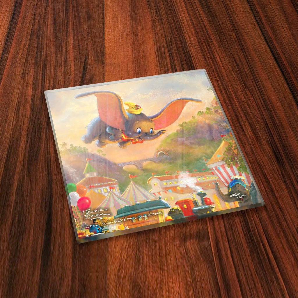 Disney (Dumbo) StarFire Prints™ Glass Coaster Set of Four SPCSTR667