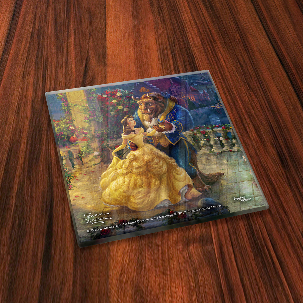 Disney (Beauty and the Beast) StarFire Prints™ Glass Coaster Set of Four SPCSTR734