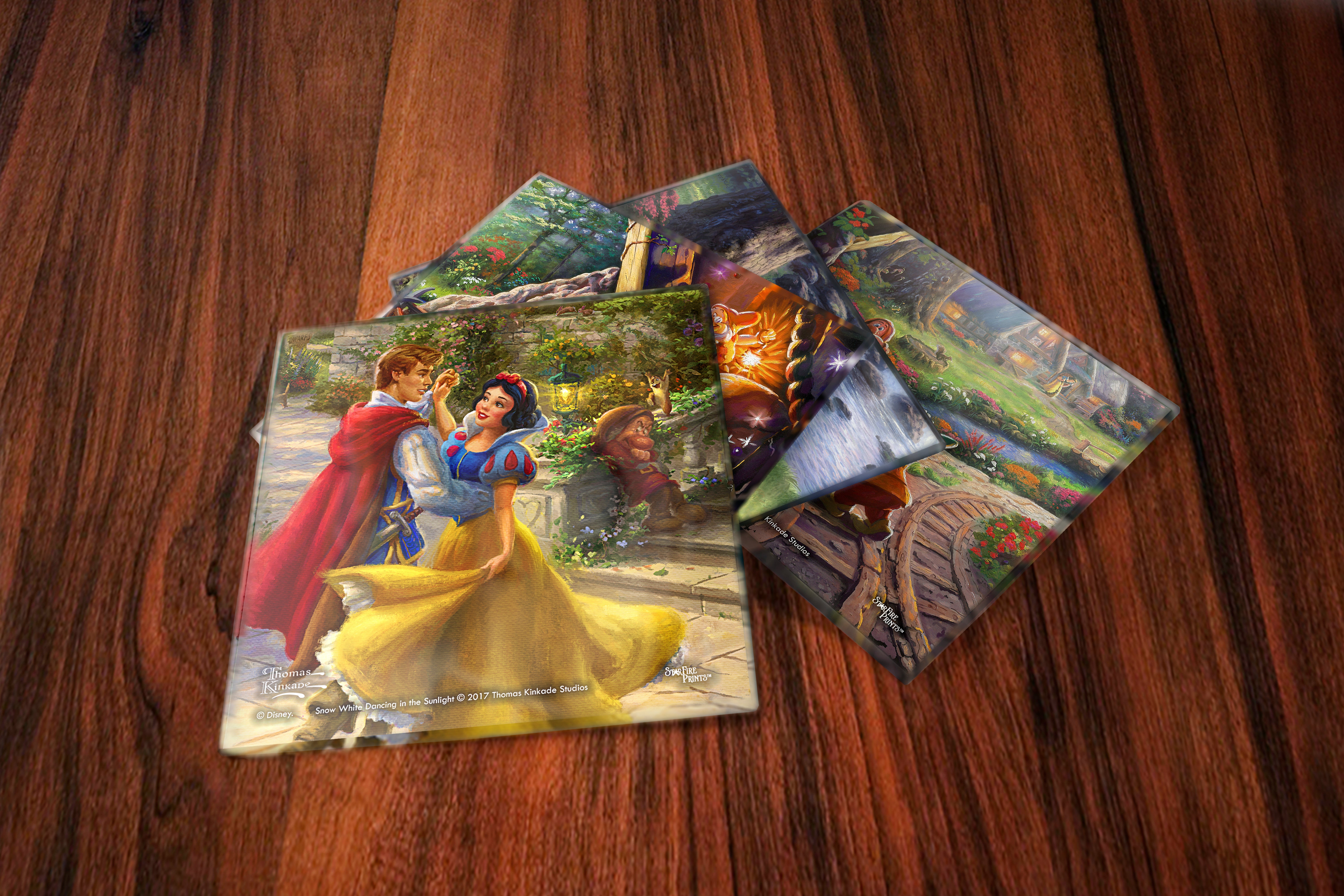 Disney (Snow White) StarFire Prints™ Glass Coaster Set of Four SPCSTR862