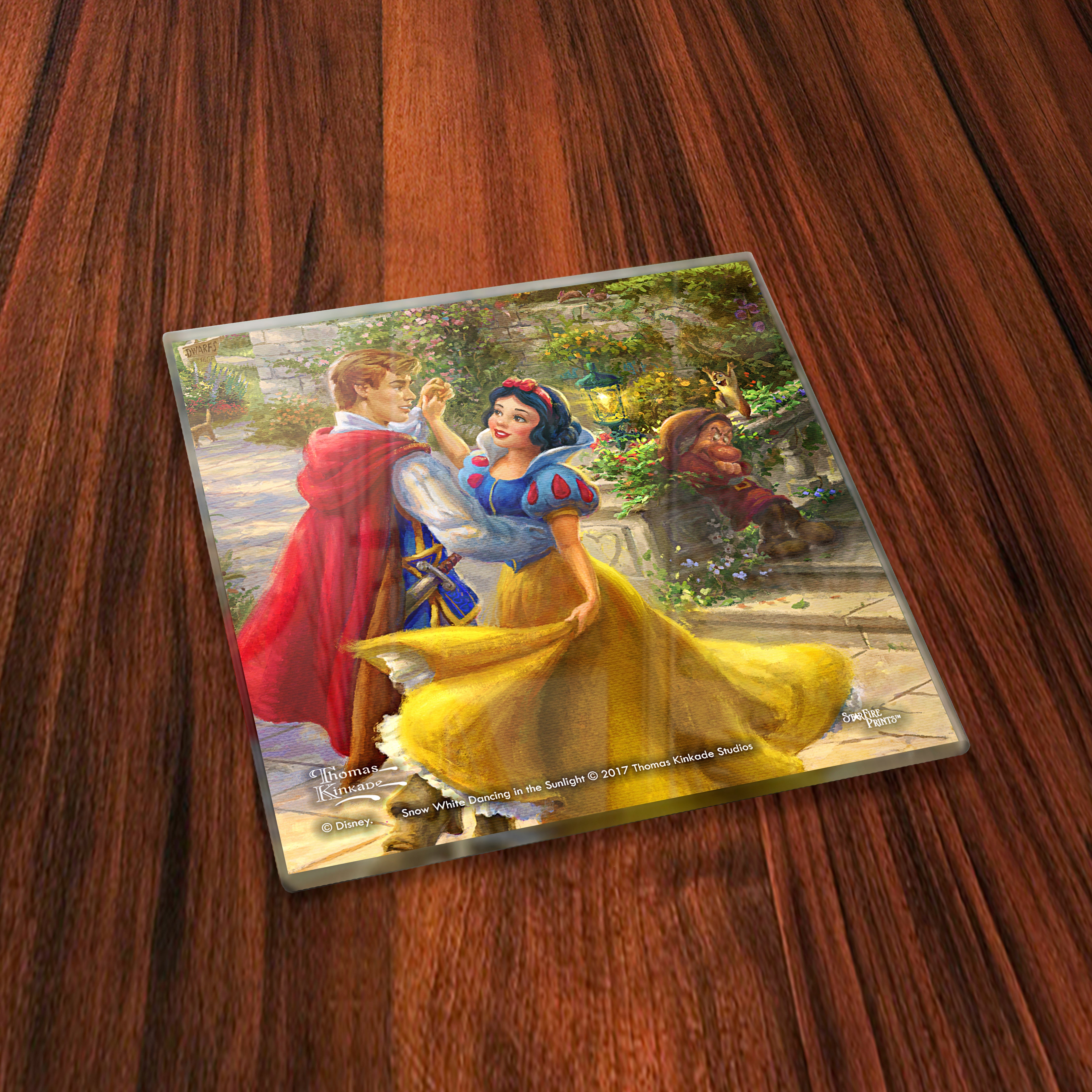 Disney (Snow White) StarFire Prints™ Glass Coaster Set of Four SPCSTR862