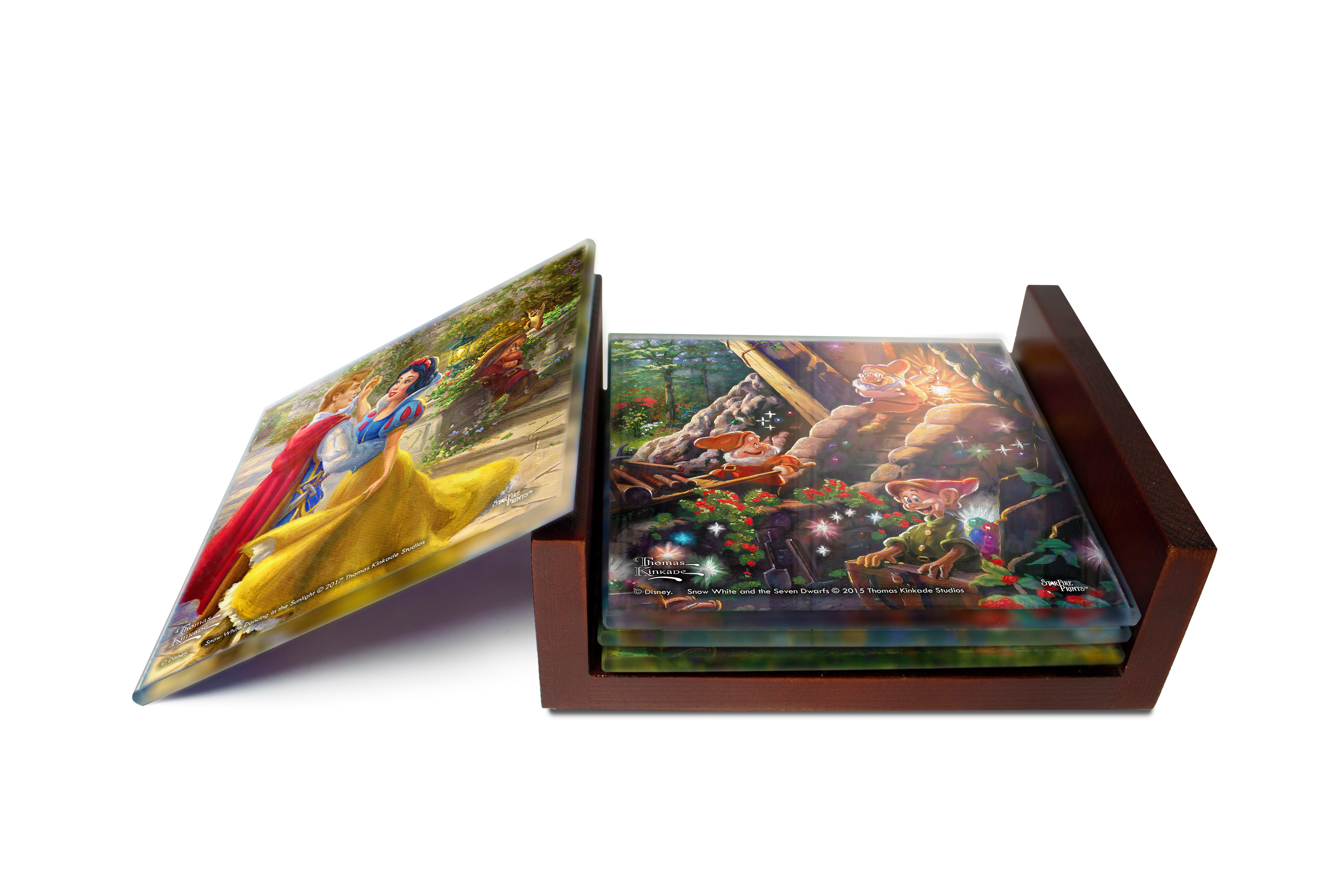 Disney (Snow White) StarFire Prints™ Glass Coaster Set of Four SPCSTR862