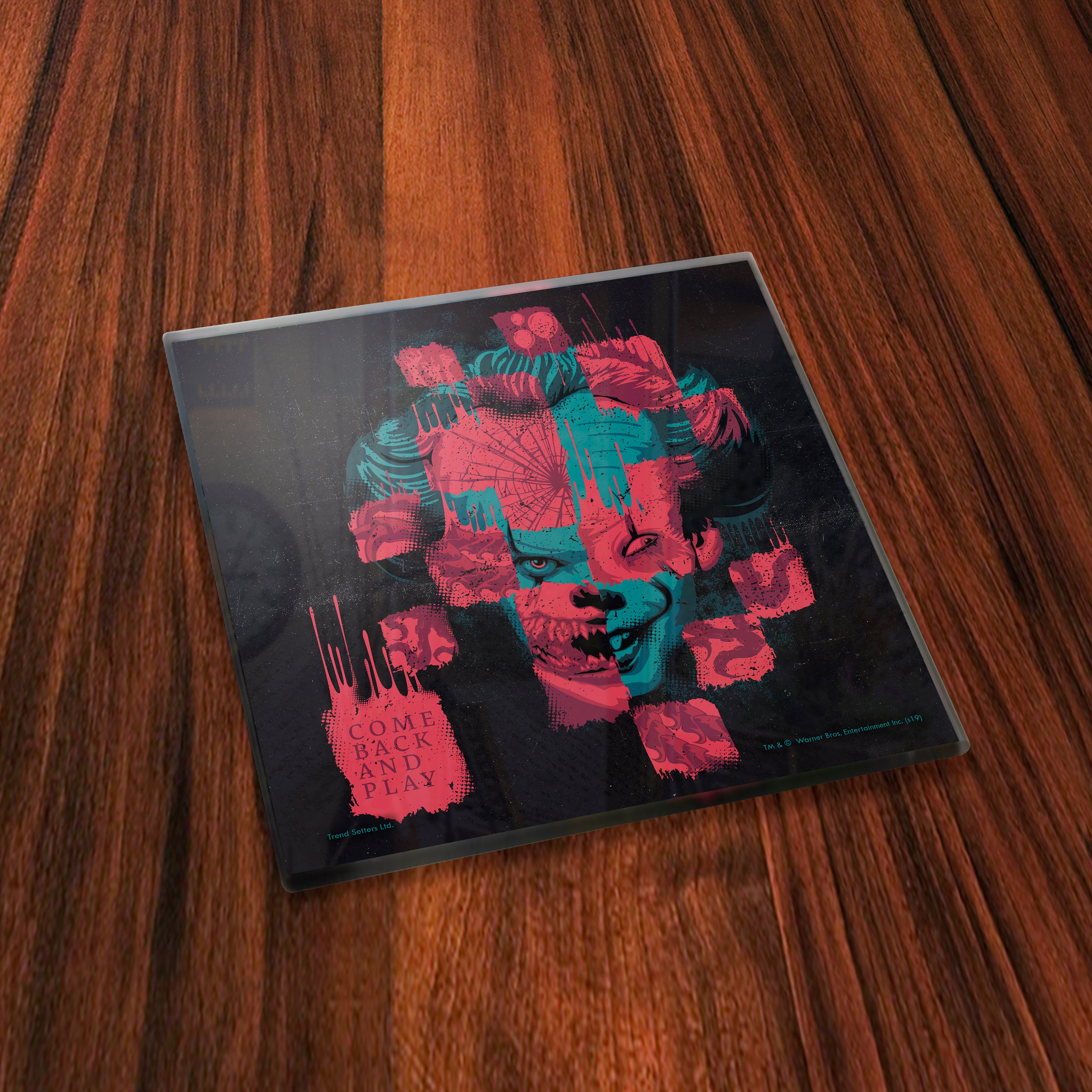 IT: Chapter Two (If IT Isnt Dead, We Come Home) StarFire Prints™ Glass Coaster Set of Four SPCSTR986