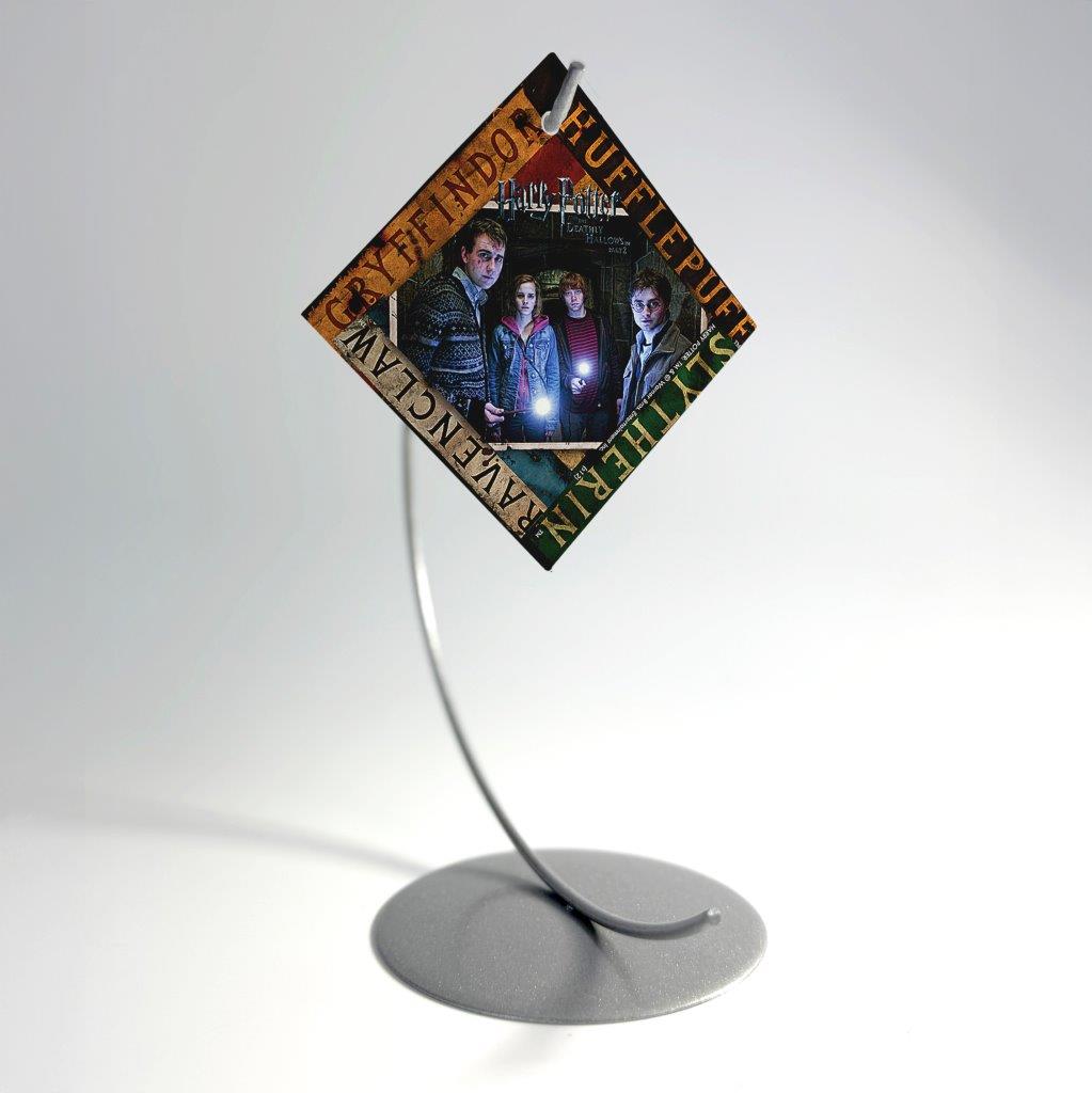 Harry Potter and the Deathly Hallows™ Part 2 (House Banners) StarFire Prints™ Glass Art SPSQU067