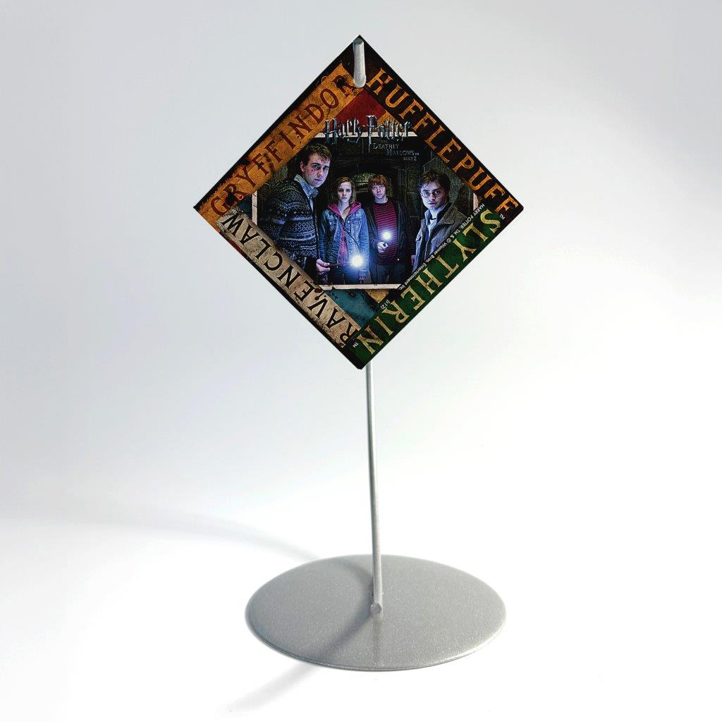 Harry Potter and the Deathly Hallows™ Part 2 (House Banners) StarFire Prints™ Glass Art SPSQU067