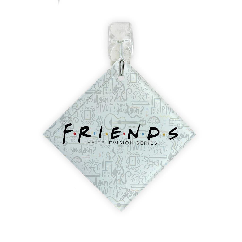 Friends: The TV Series (Friends Logo) StarFire Prints™ Glass Art SPSQU1040