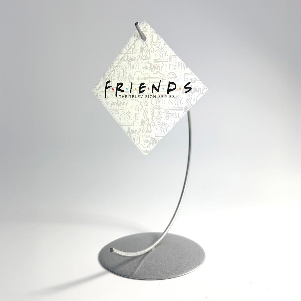 Friends: The TV Series (Friends Logo) StarFire Prints™ Glass Art SPSQU1040