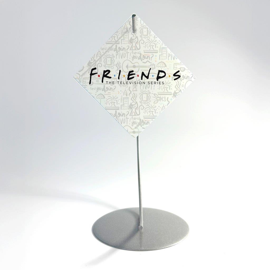 Friends: The TV Series (Friends Logo) StarFire Prints™ Glass Art SPSQU1040