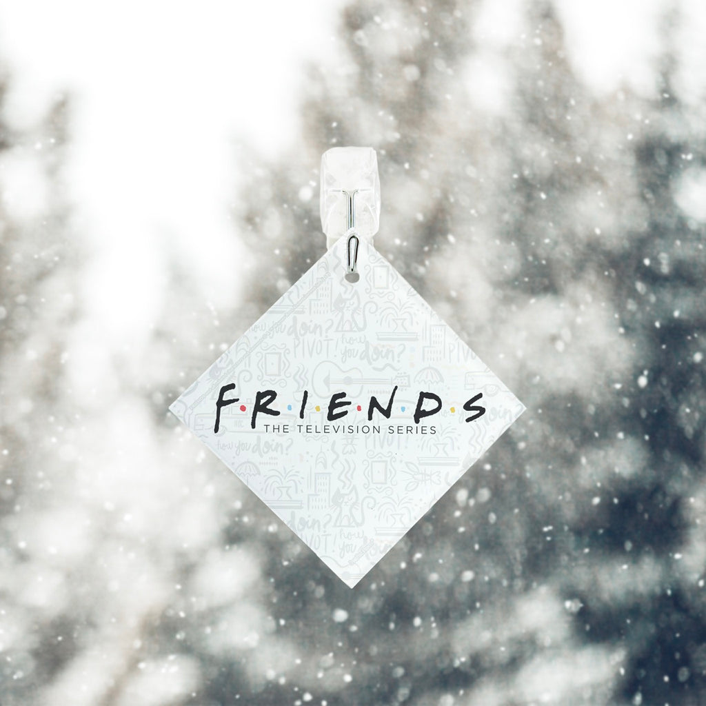 Friends: The TV Series (Friends Logo) StarFire Prints™ Glass Art SPSQU1040