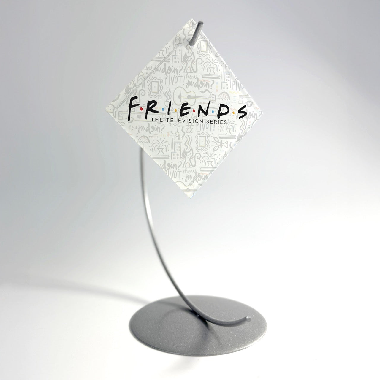 Friends: The TV Series (Friends Logo) StarFire Prints™ Glass Art SPSQU1040