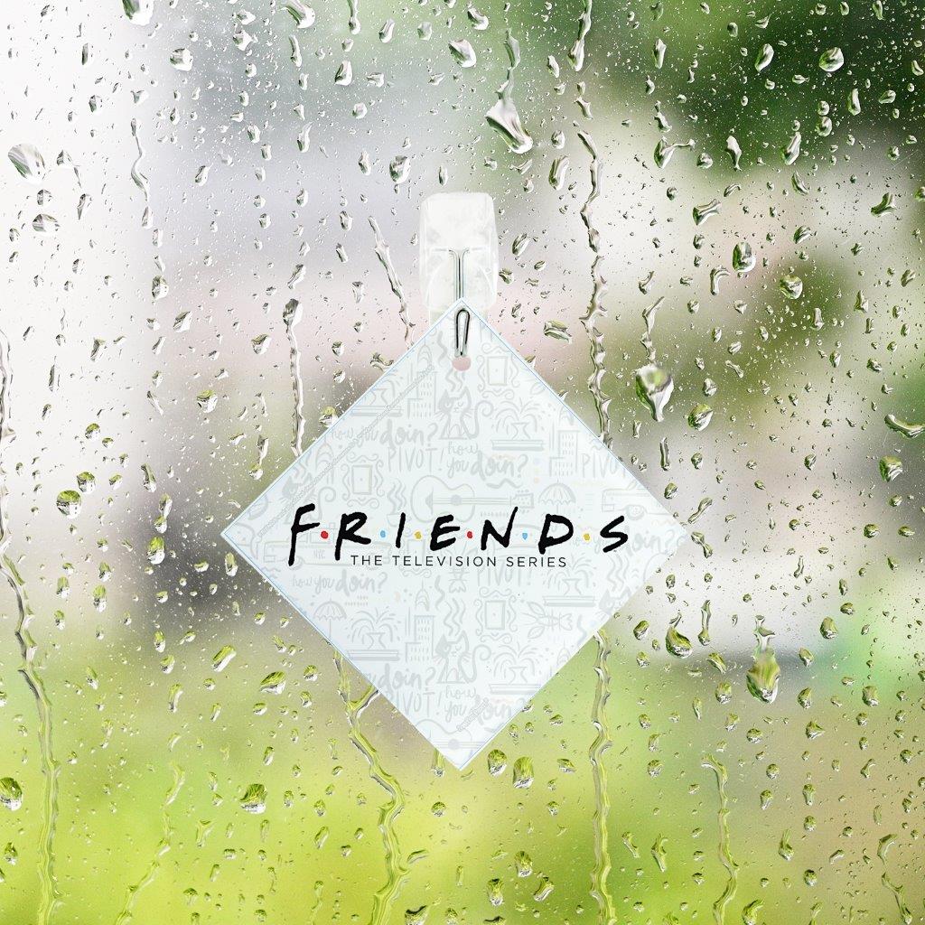 Friends: The TV Series (Friends Logo) StarFire Prints™ Glass Art SPSQU1040
