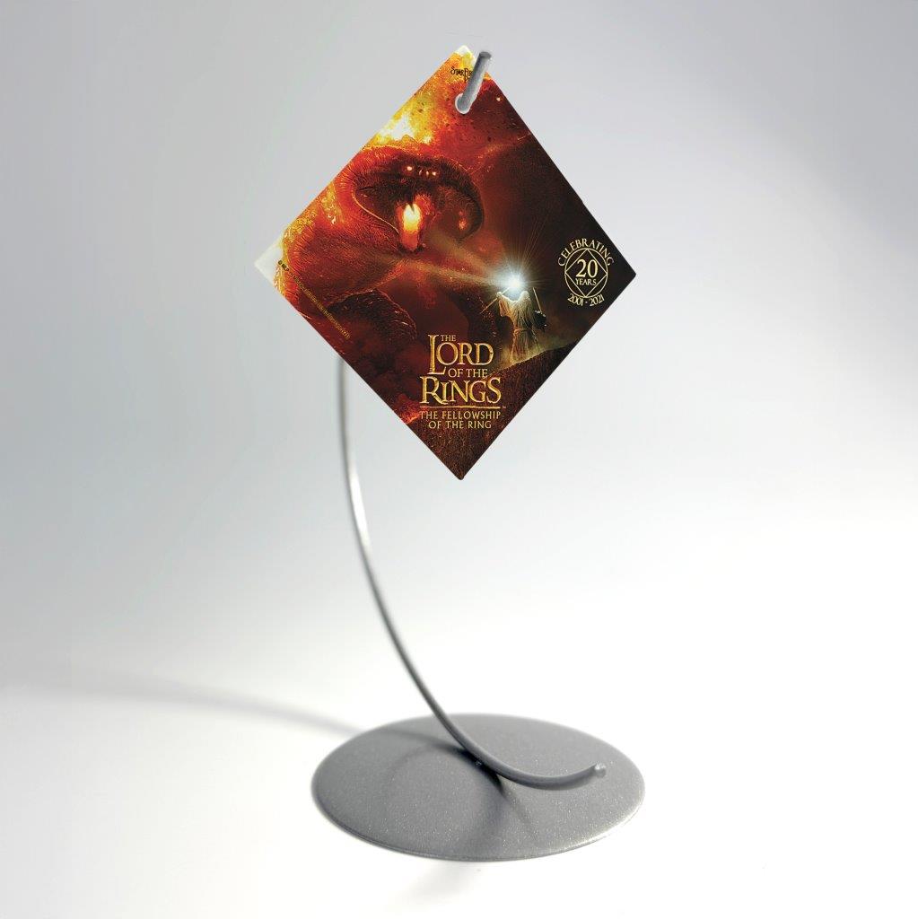 Lord of the Rings Fellowship of the Ring (20th Anniversary) StarFire Prints™ Glass Art SPSQU1199