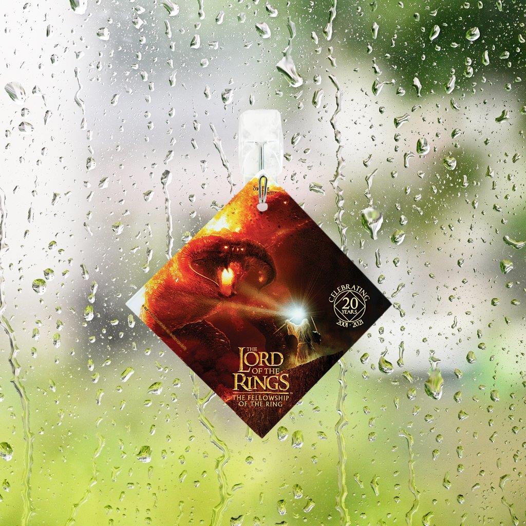 Lord of the Rings Fellowship of the Ring (20th Anniversary) StarFire Prints™ Glass Art SPSQU1199