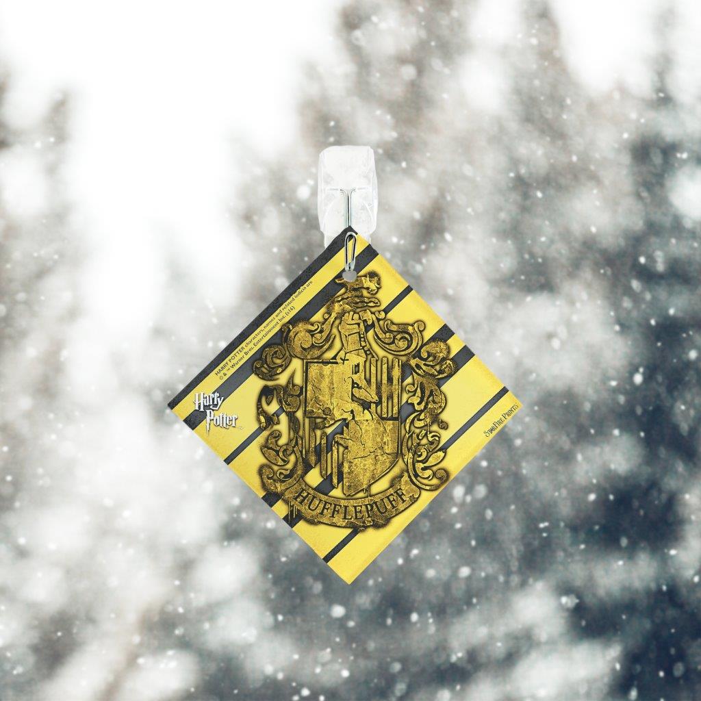 Harry Potter (Hufflepuff Crest) StarFire Prints™ Glass Art SPSQU600