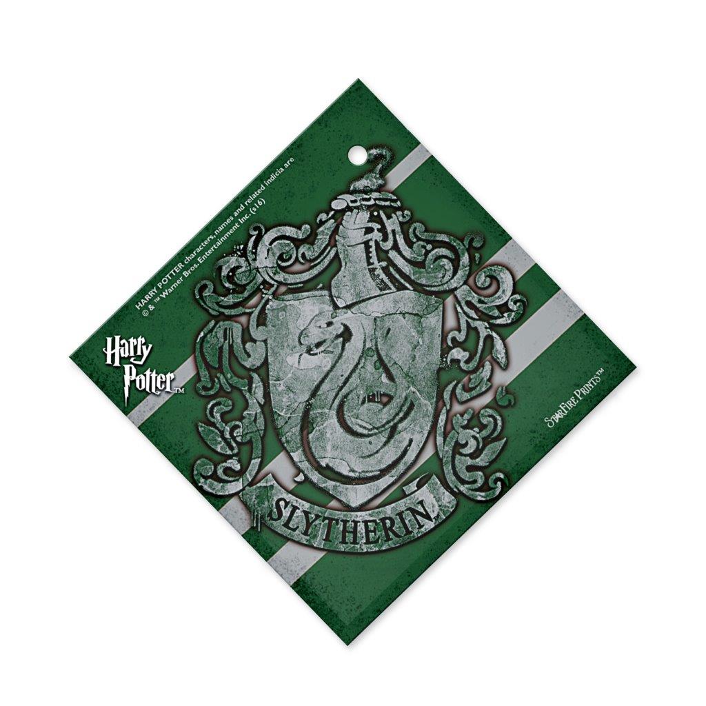 Harry Potter (Slytherin Crest) StarFire Prints™ Glass Art SPSQU602