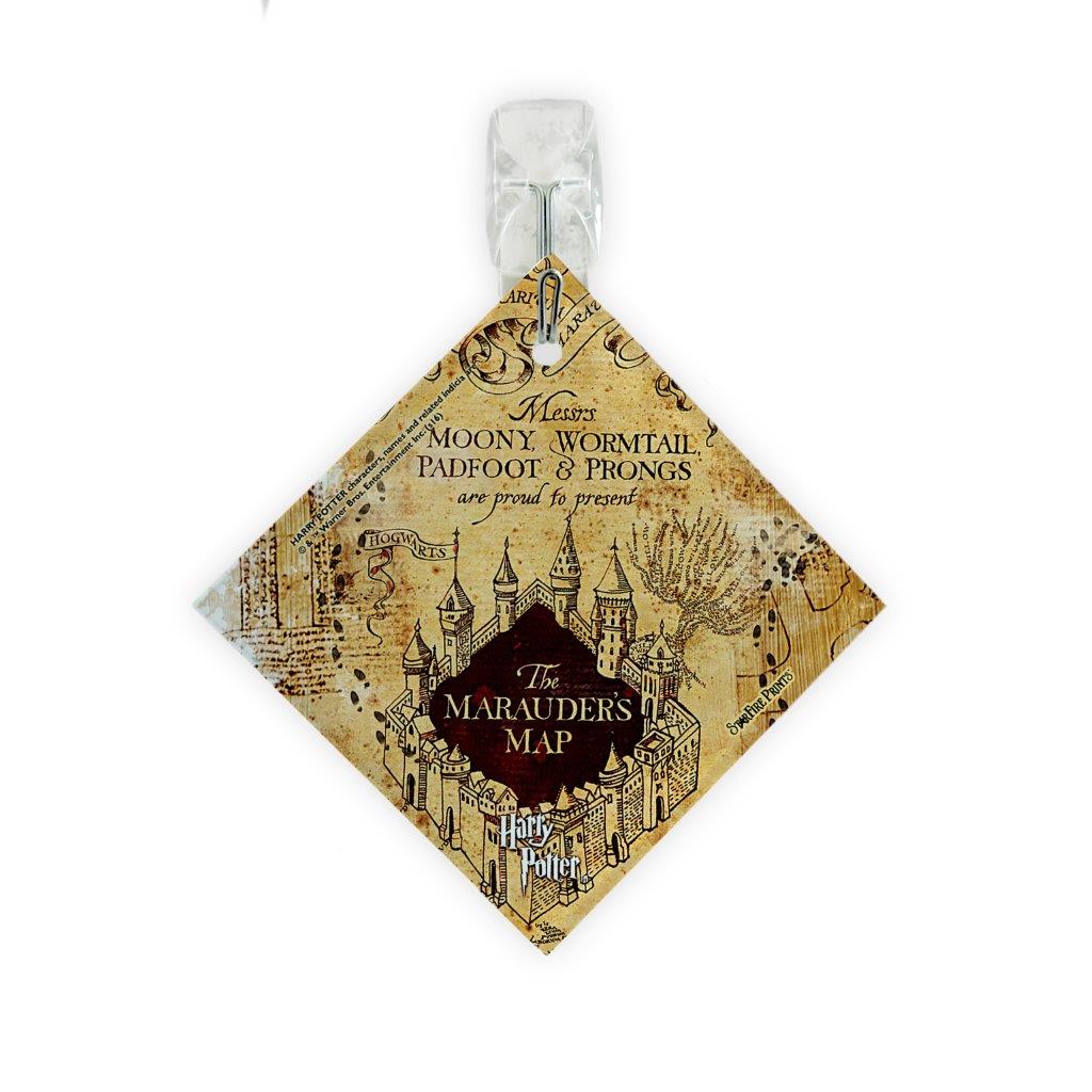 Harry Potter (Marauders Map) StarFire Prints™ Glass Art SPSQU603