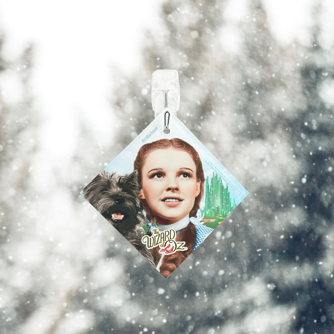 The Wizard of Oz (Dorothy and Toto) StarFire Prints™ Glass Art SPSQU604