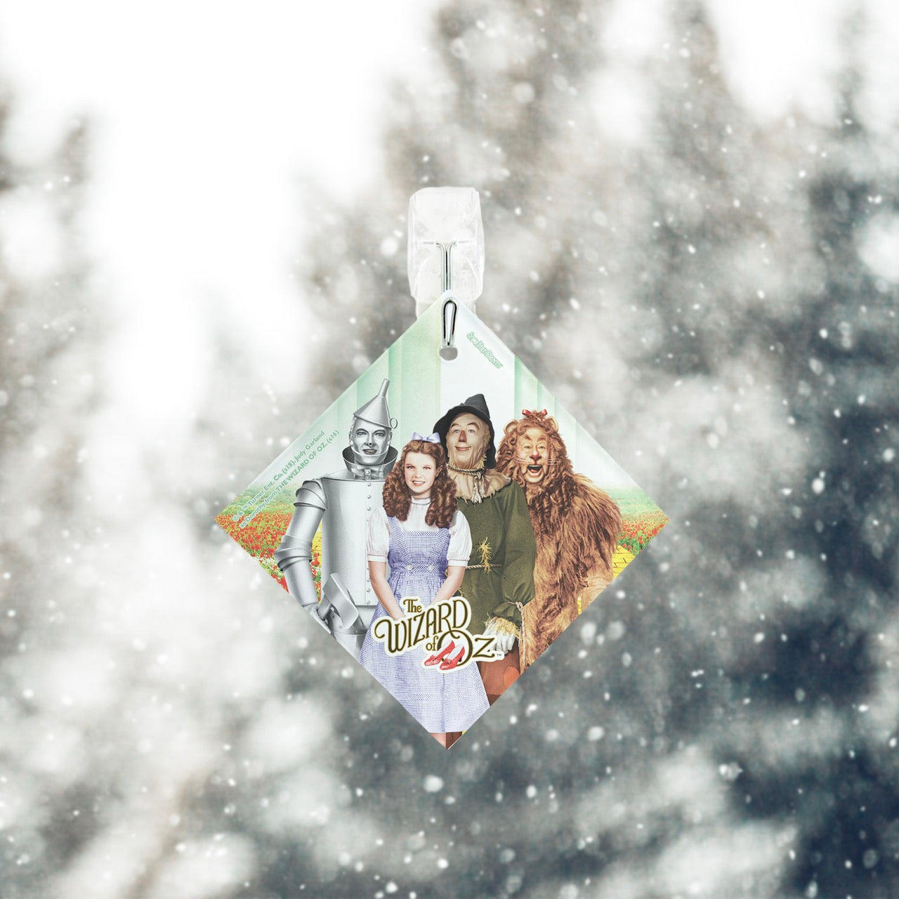 The Wizard of Oz (Foursome) StarFire Prints™ Glass Art SPSQU605