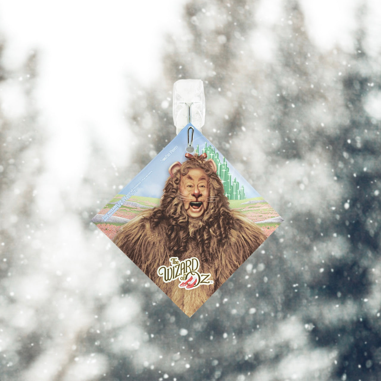 The Wizard of Oz (Lion) StarFire Prints™ Glass Art SPSQU606