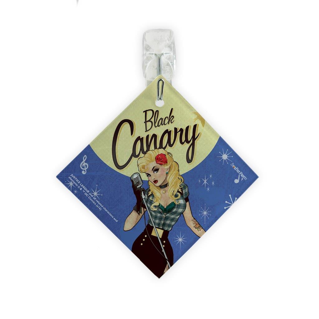 DC Comics (Black Canary - Bombshell) StarFire Prints™ Glass Art SPSQU609