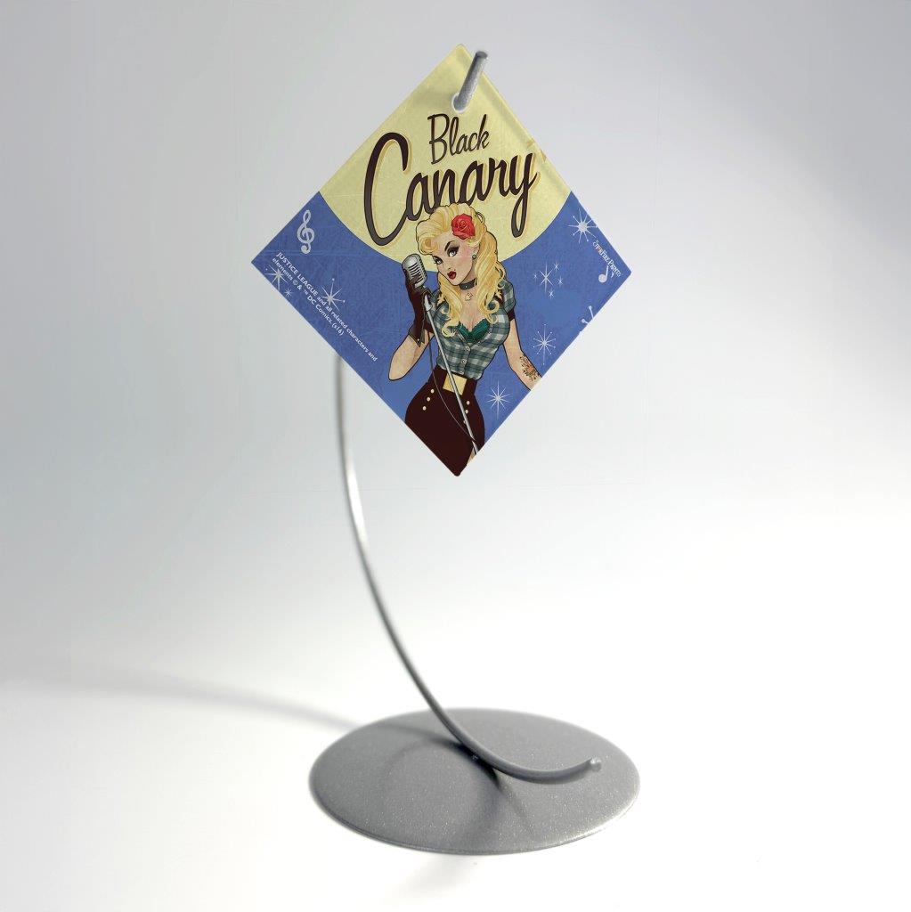 DC Comics (Black Canary - Bombshell) StarFire Prints™ Glass Art SPSQU609