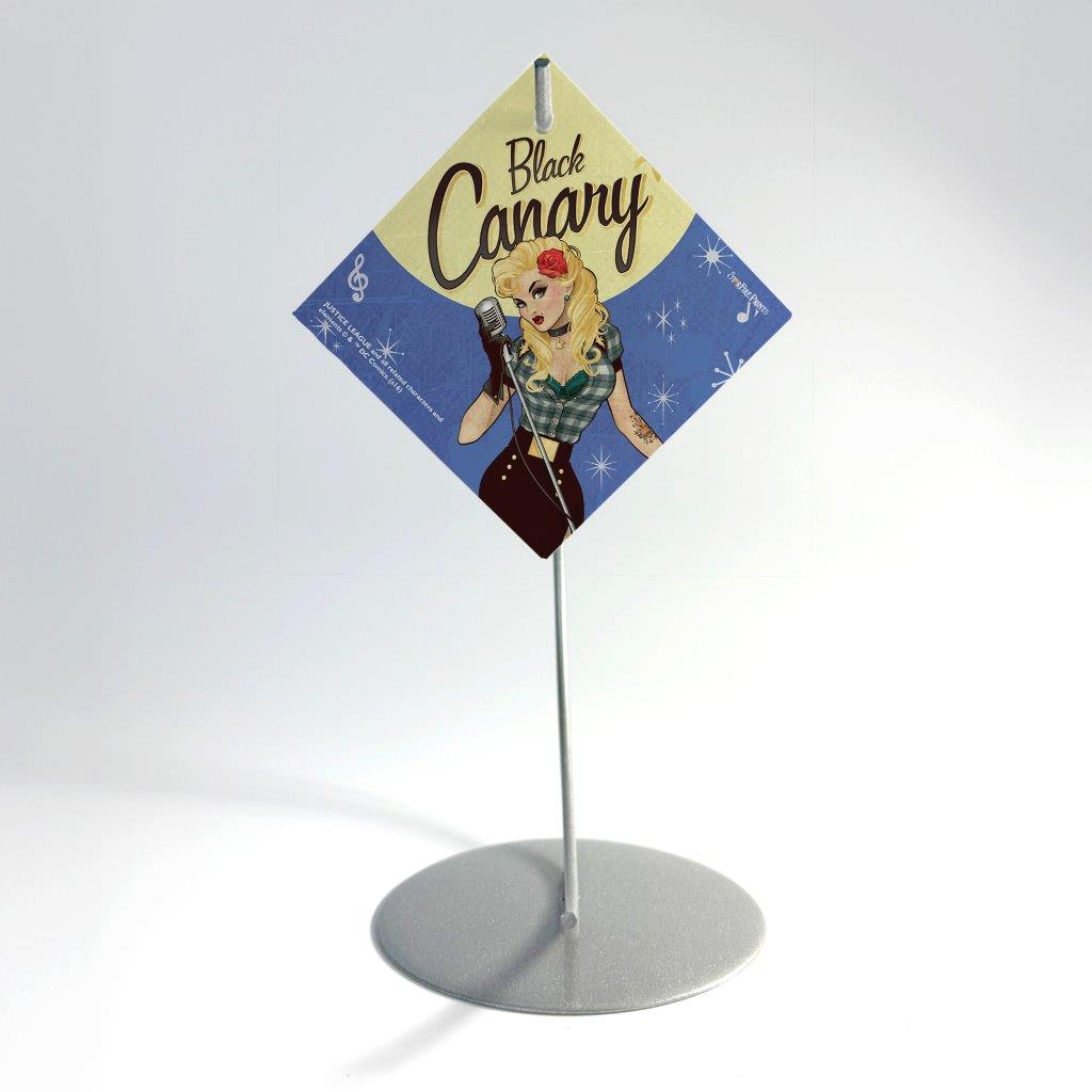 DC Comics (Black Canary - Bombshell) StarFire Prints™ Glass Art SPSQU609