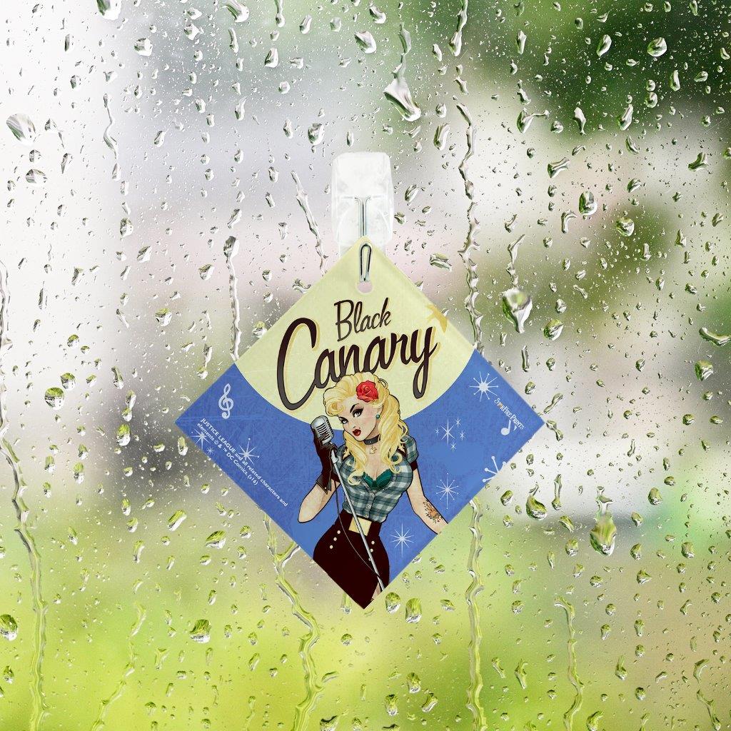 DC Comics (Black Canary - Bombshell) StarFire Prints™ Glass Art SPSQU609