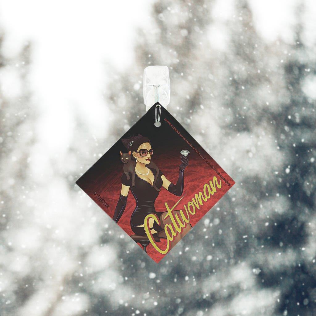 DC Comics (Catwoman - Bombshell) StarFire Prints™ Glass Art SPSQU610