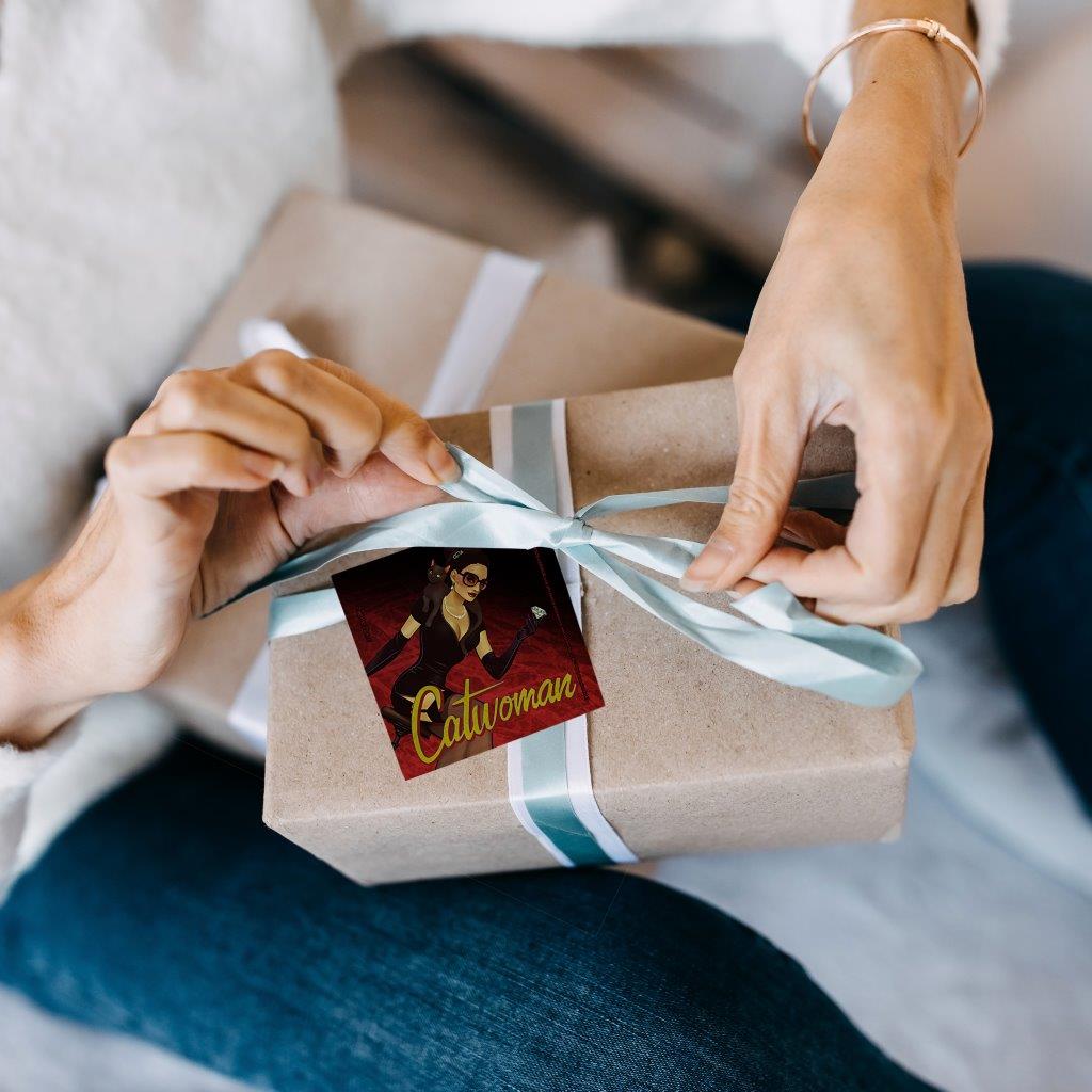 DC Comics (Catwoman - Bombshell) StarFire Prints™ Glass Art SPSQU610