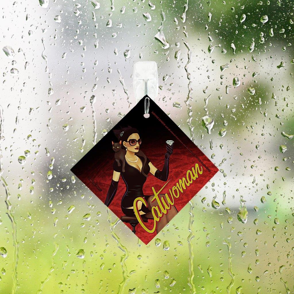 DC Comics (Catwoman - Bombshell) StarFire Prints™ Glass Art SPSQU610