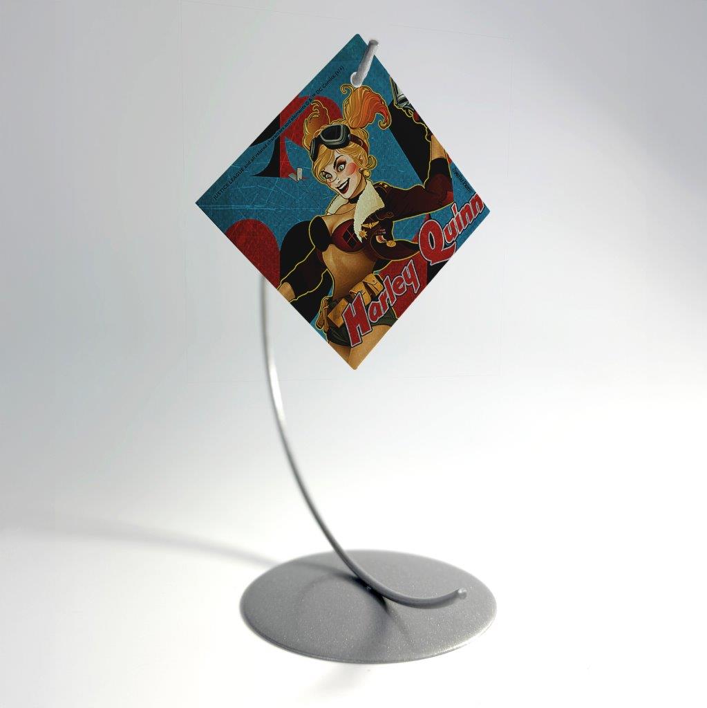 DC Comics (Harley Quinn - Bombshell) ) StarFire Prints™ Glass Art SPSQU611