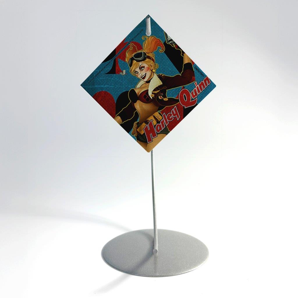 DC Comics (Harley Quinn - Bombshell) ) StarFire Prints™ Glass Art SPSQU611