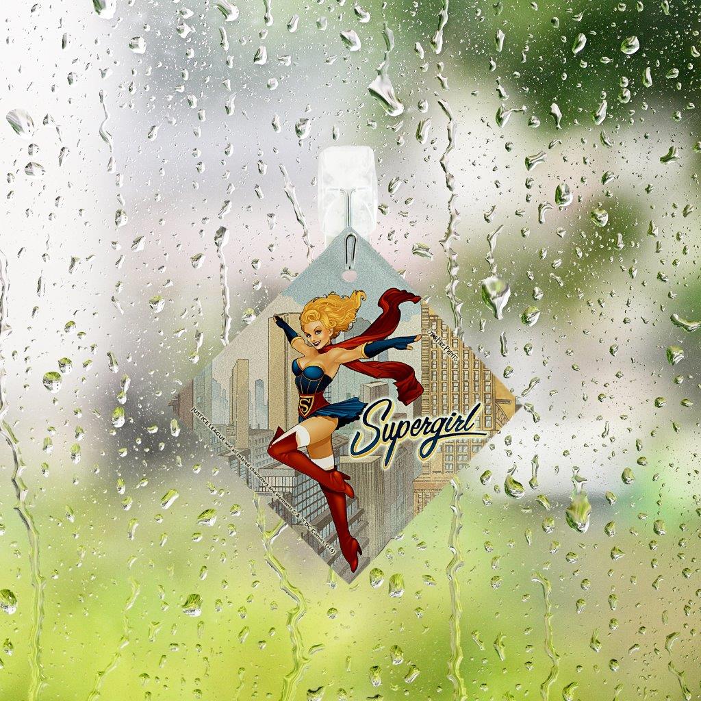 DC Comics (Supergirl - Bombshell) StarFire Prints™ Glass Art SPSQU612