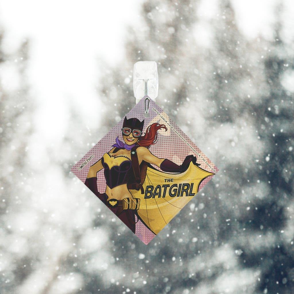 DC Comics (Batgirl - Bombshell) StarFire Prints™ Glass Art SPSQU613