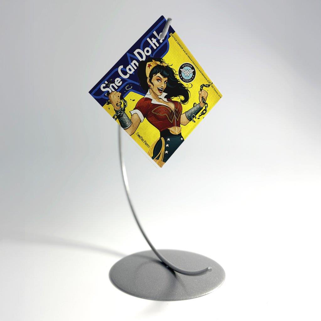 DC Comics (Wonder Woman - Bombshell) StarFire Prints™ Glass Art SPSQU614