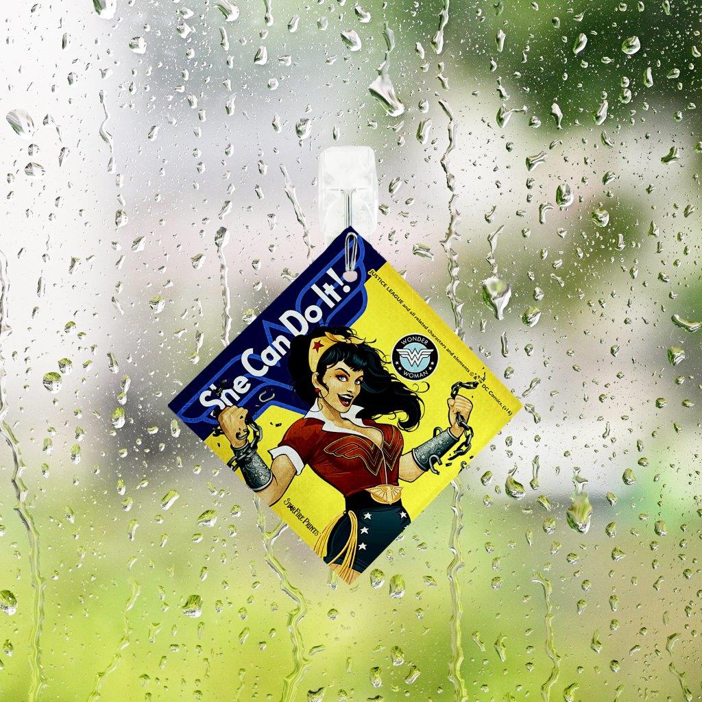 DC Comics (Wonder Woman - Bombshell) StarFire Prints™ Glass Art SPSQU614