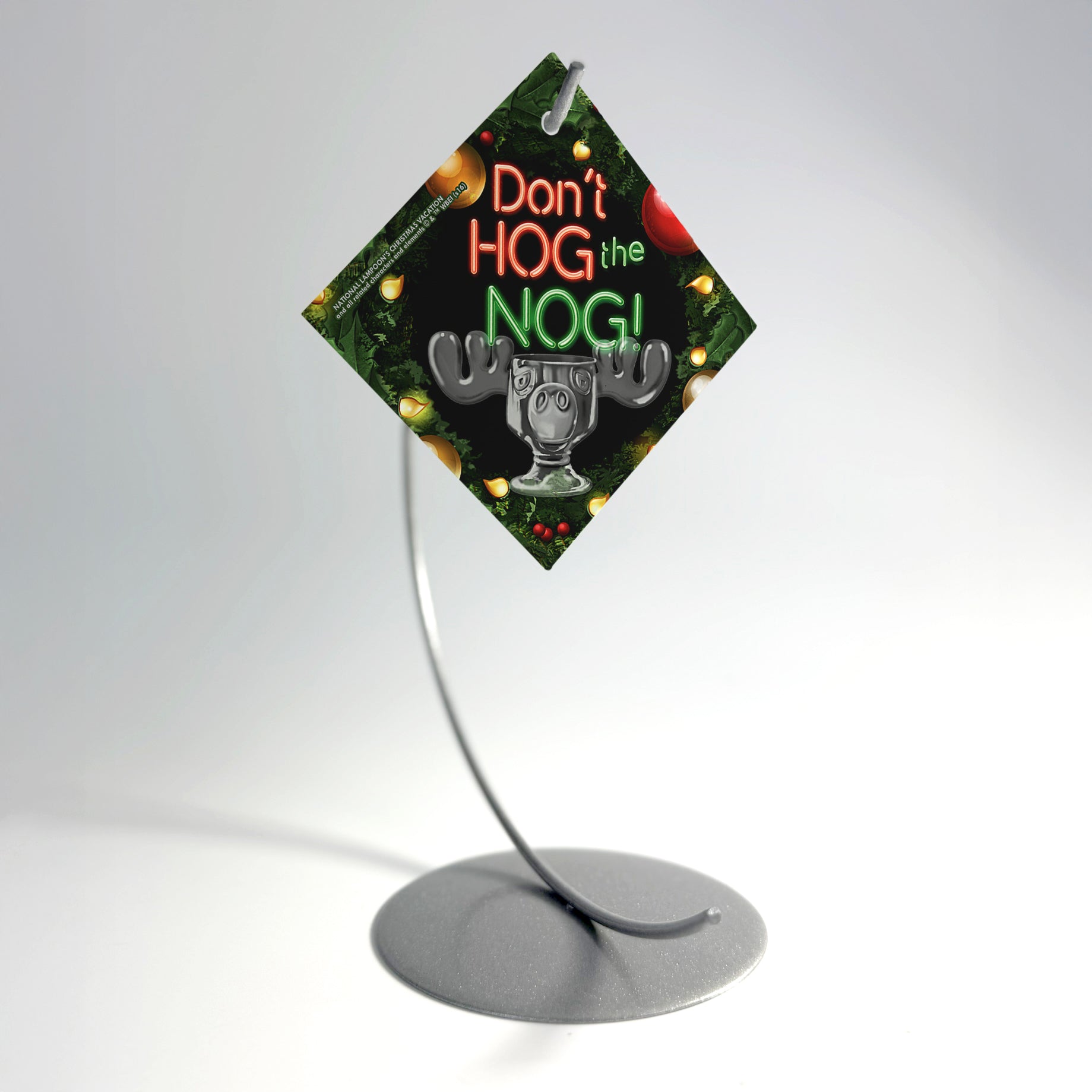 National Lampoons Christmas Vacation (Don't Hog The Nog) StarFire Prints™ Glass Art SPSQU627