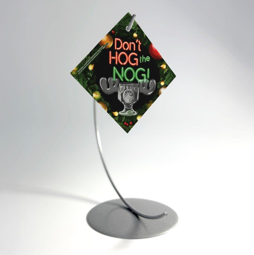 National Lampoons Christmas Vacation (Don't Hog The Nog) StarFire Prints™ Glass Art SPSQU627