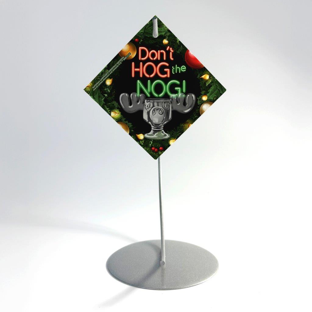 National Lampoons Christmas Vacation (Don't Hog The Nog) StarFire Prints™ Glass Art SPSQU627