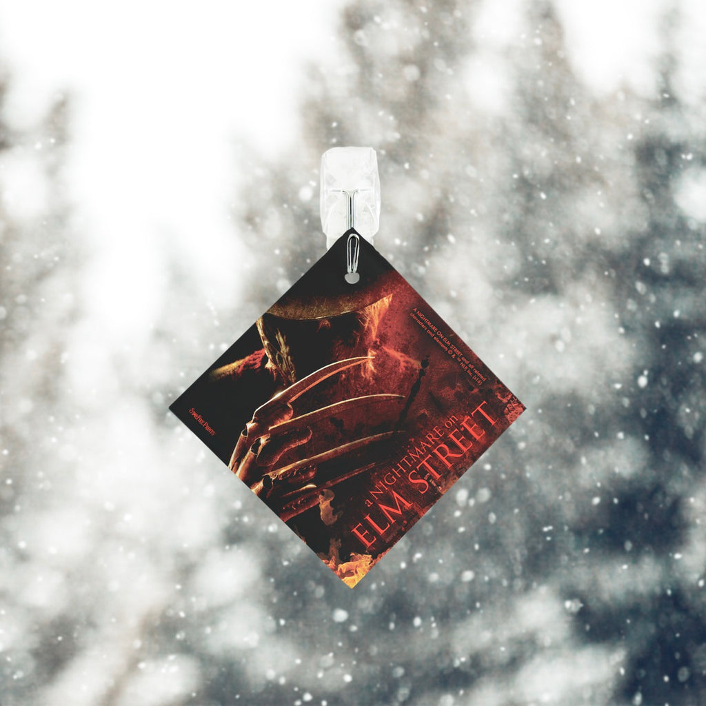 Nightmare On Elm Street (Freddy) StarFire Prints™ Glass Art SPSQU628