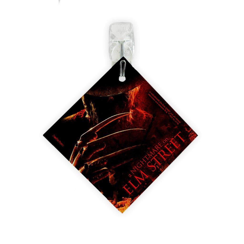 Nightmare On Elm Street (Freddy) StarFire Prints™ Glass Art SPSQU628