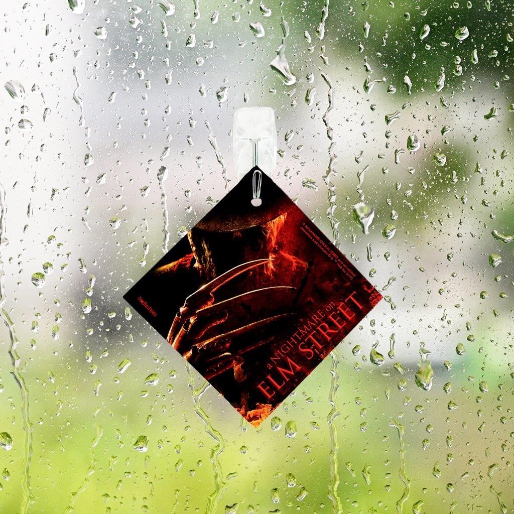 Nightmare On Elm Street (Freddy) StarFire Prints™ Glass Art SPSQU628