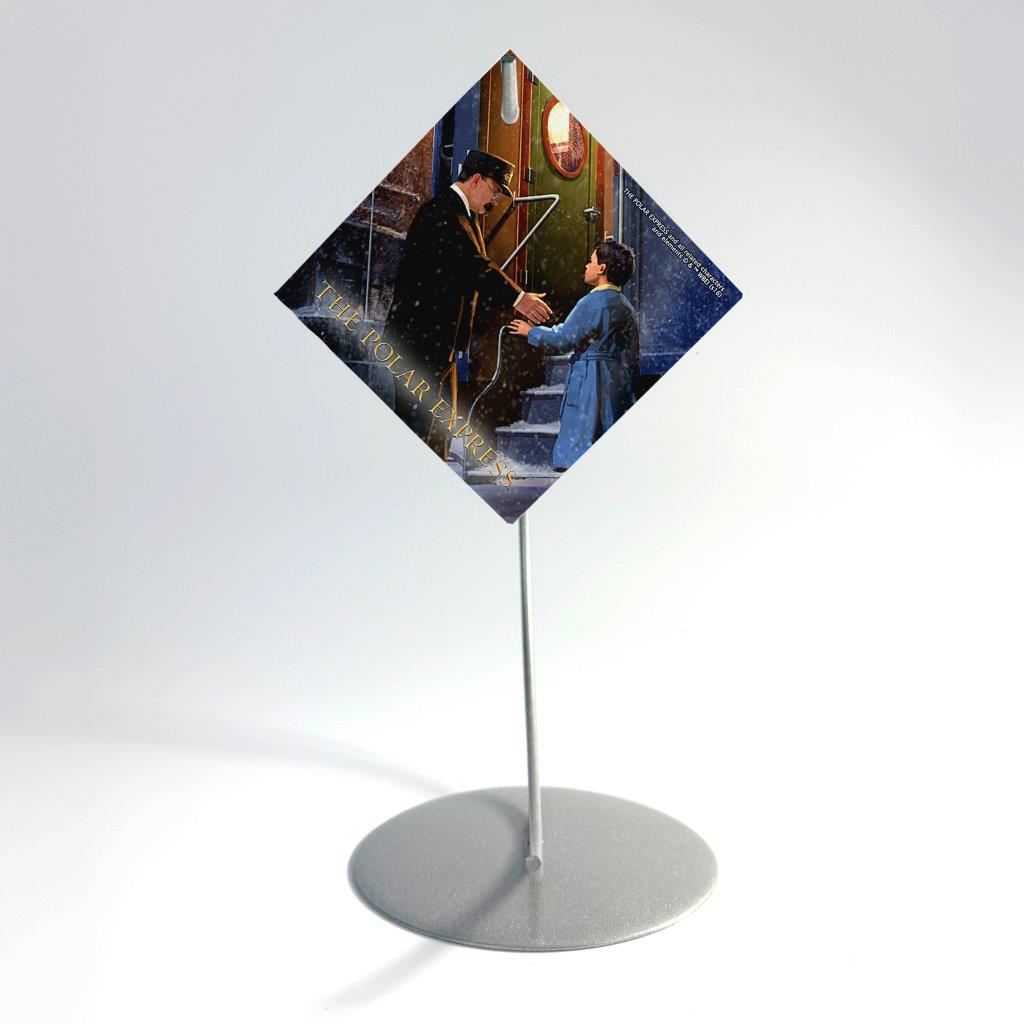 The Polar Express (All Aboard) StarFire Prints™ Glass Art SPSQU630