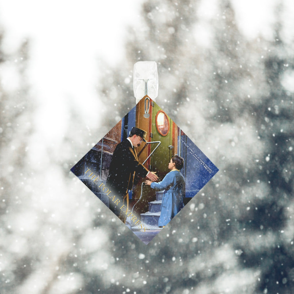 The Polar Express (All Aboard) StarFire Prints™ Glass Art SPSQU630