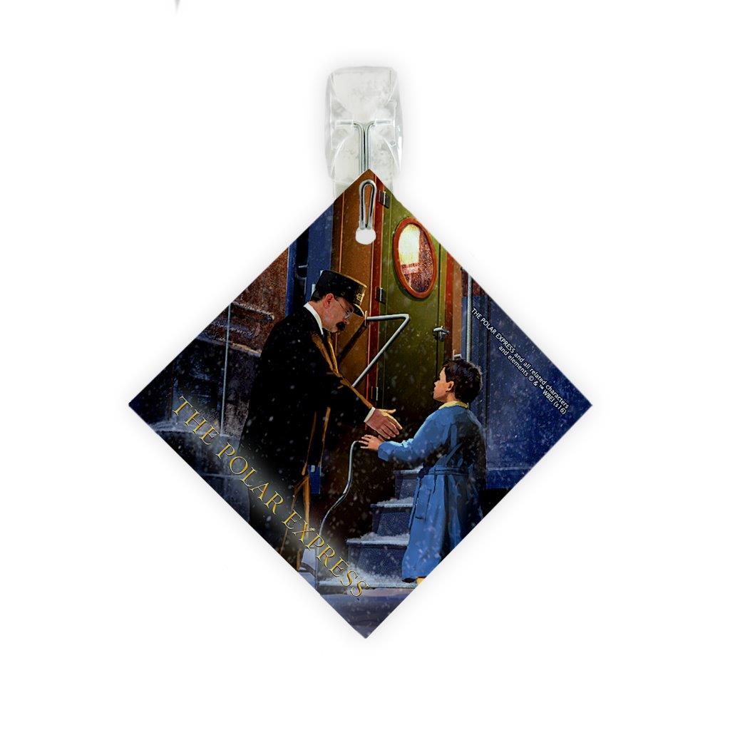 The Polar Express (All Aboard) StarFire Prints™ Glass Art SPSQU630