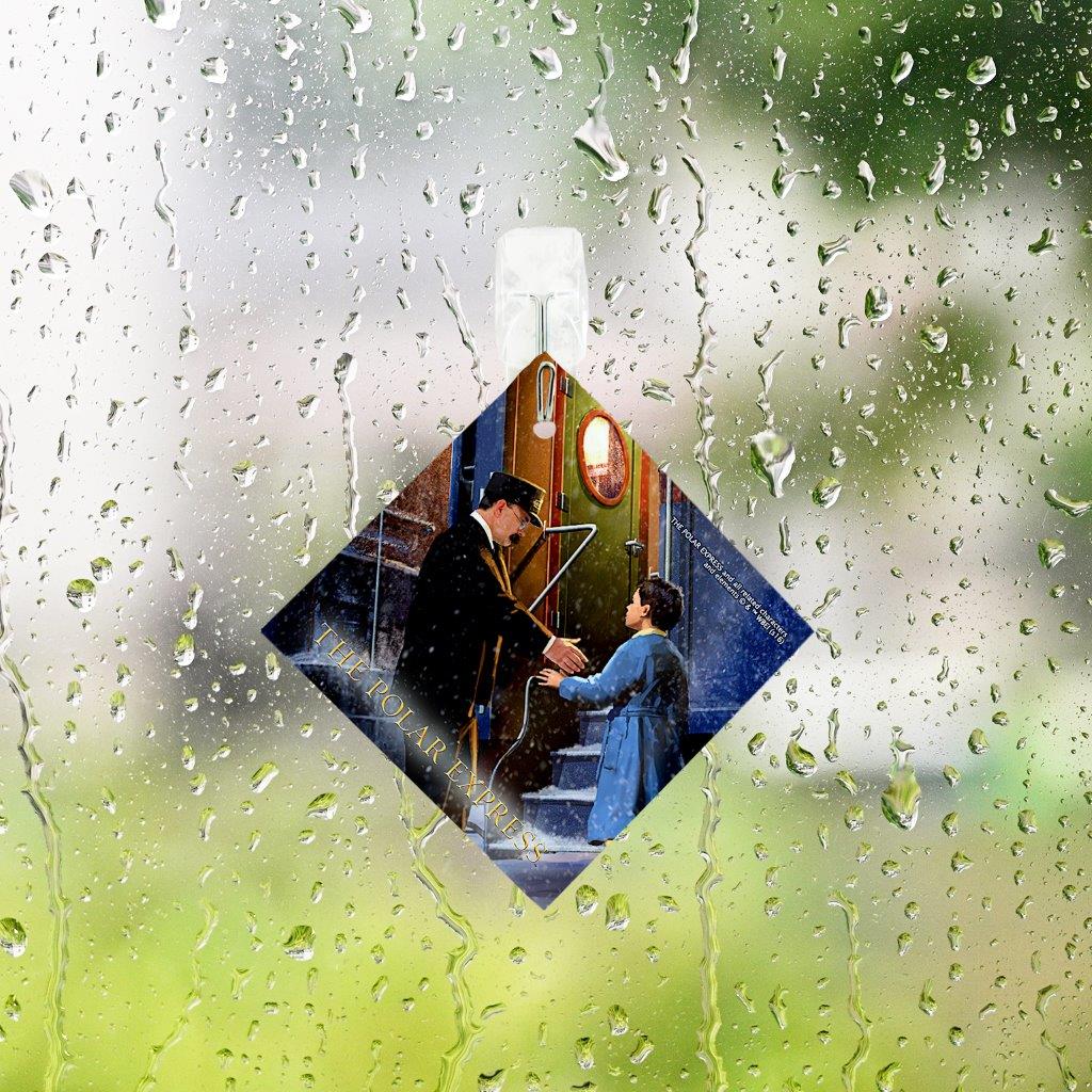 The Polar Express (All Aboard) StarFire Prints™ Glass Art SPSQU630